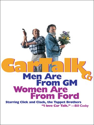 cover image of Car Talk: Men Are from GM, Women Are from Ford